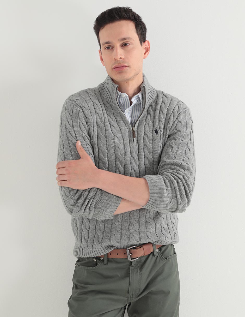 Cuello Alto Camisa De Cuello Largo Hombre Sueter Polo Ralph Lauren