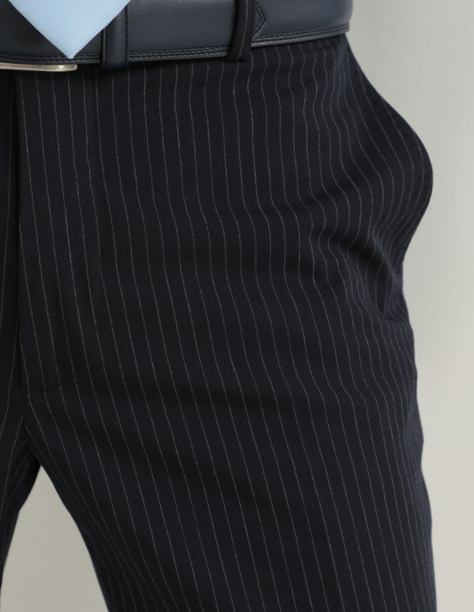 Pantalón de vestir slim de lino para hombre 4