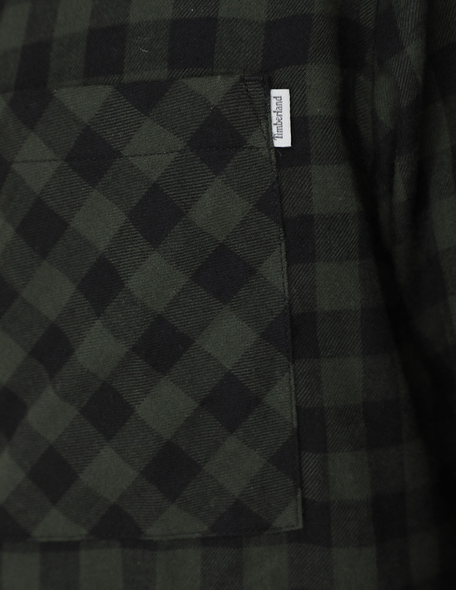 Camisa casual de algodón manga larga para hombre 4