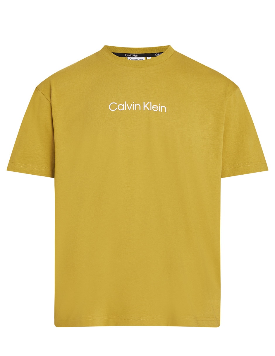 Playera calvin 2025 klein amarilla