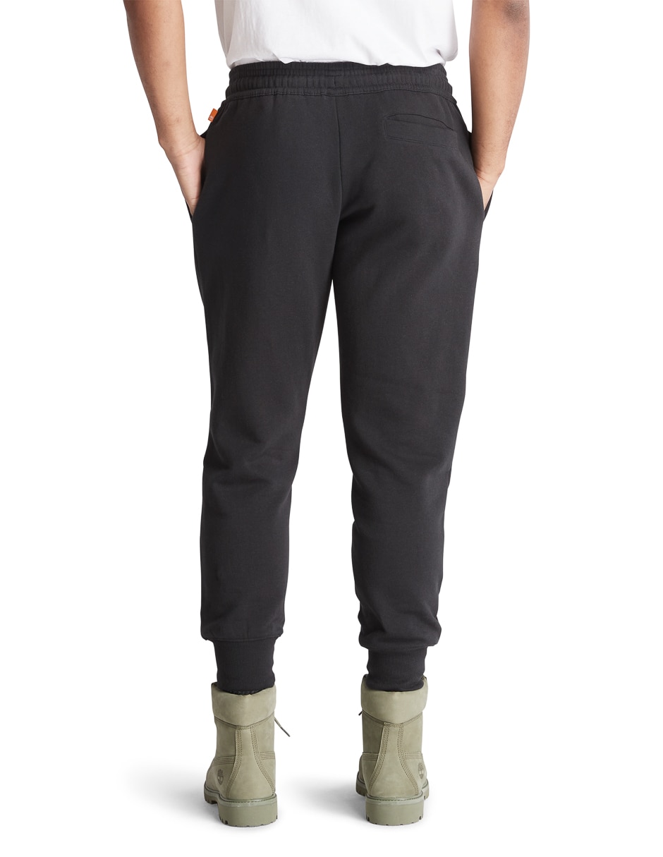 Pants regular con elástico para hombre 5