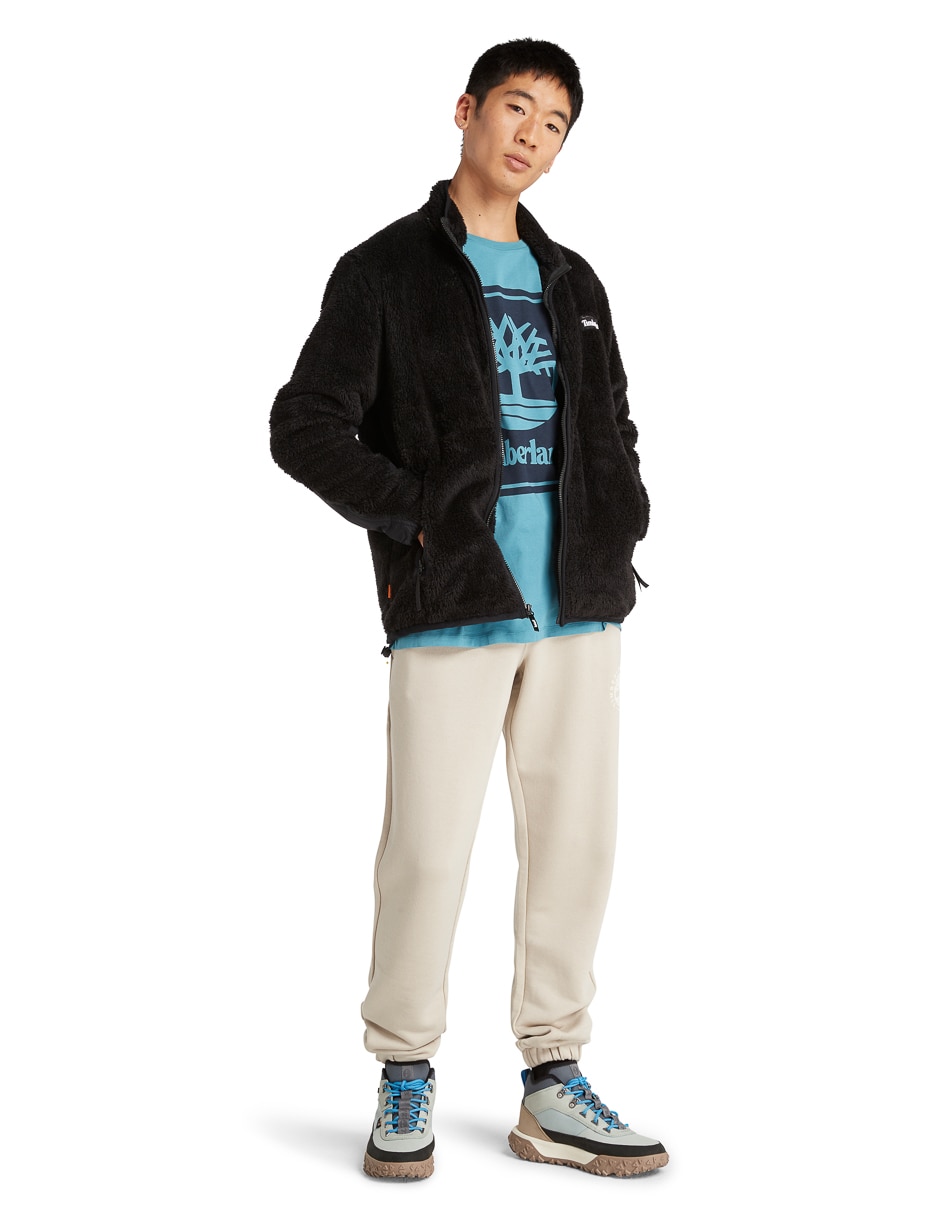 Chamarra casual con bolsillos para hombre 2