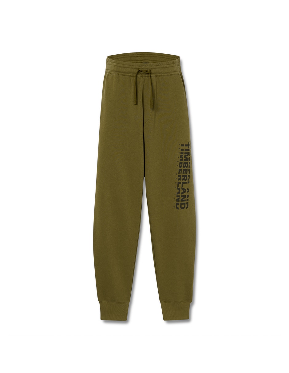 Pants regular con elástico para hombre 6