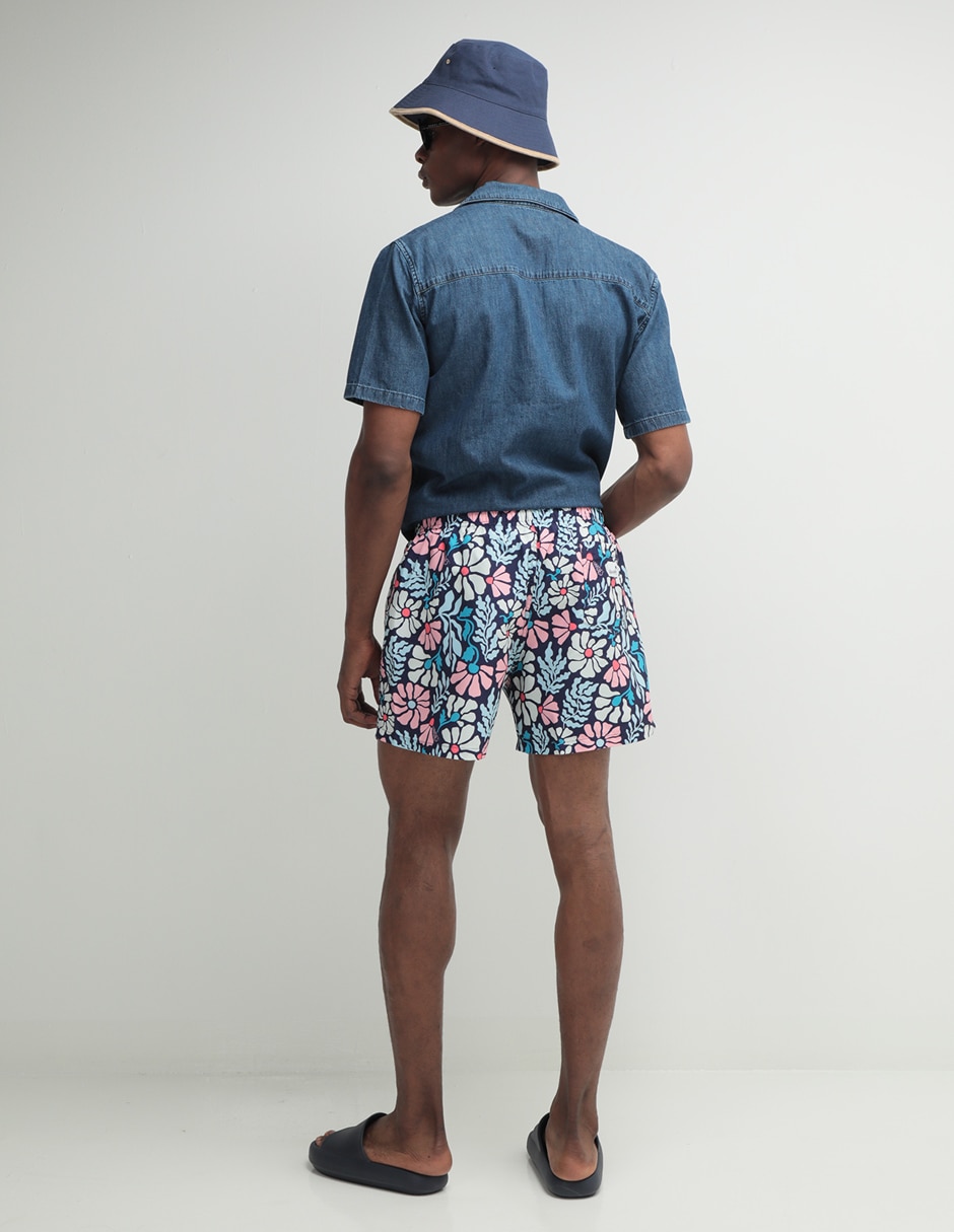 Traje de baño con bolsillos para hombre 2