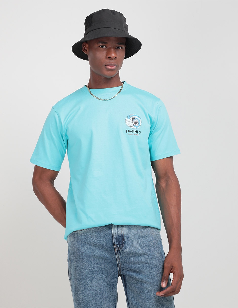 Playera cuello redondo para hombre