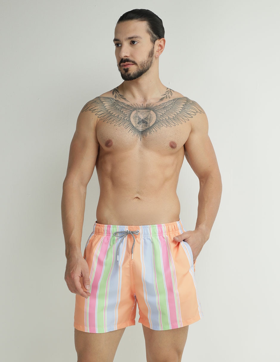 Traje de baño con bolsillos para hombre 1