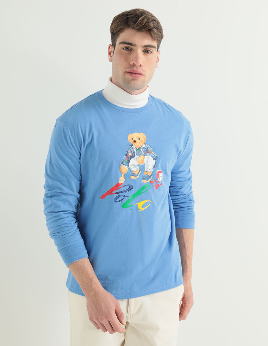 Playera polo bear online hombre