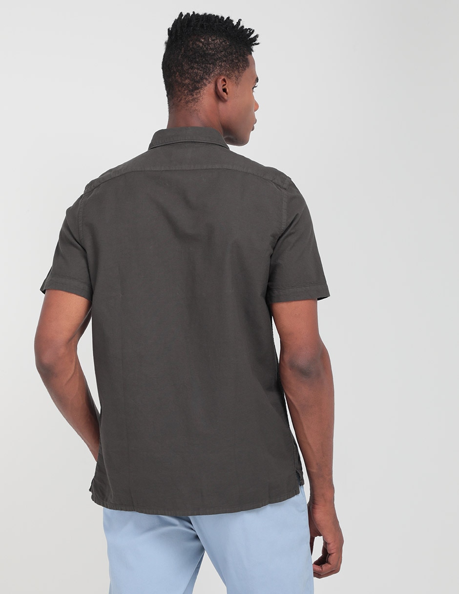 Camisa casual de manga corta para hombre 2