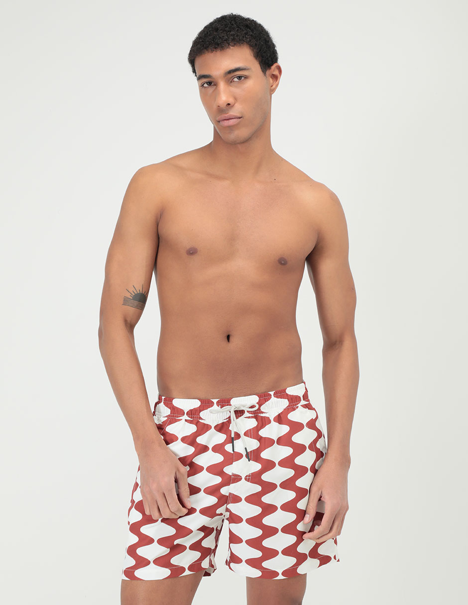 Traje de baño con bolsillos para hombre Traje de baño con bolsillos para hombre