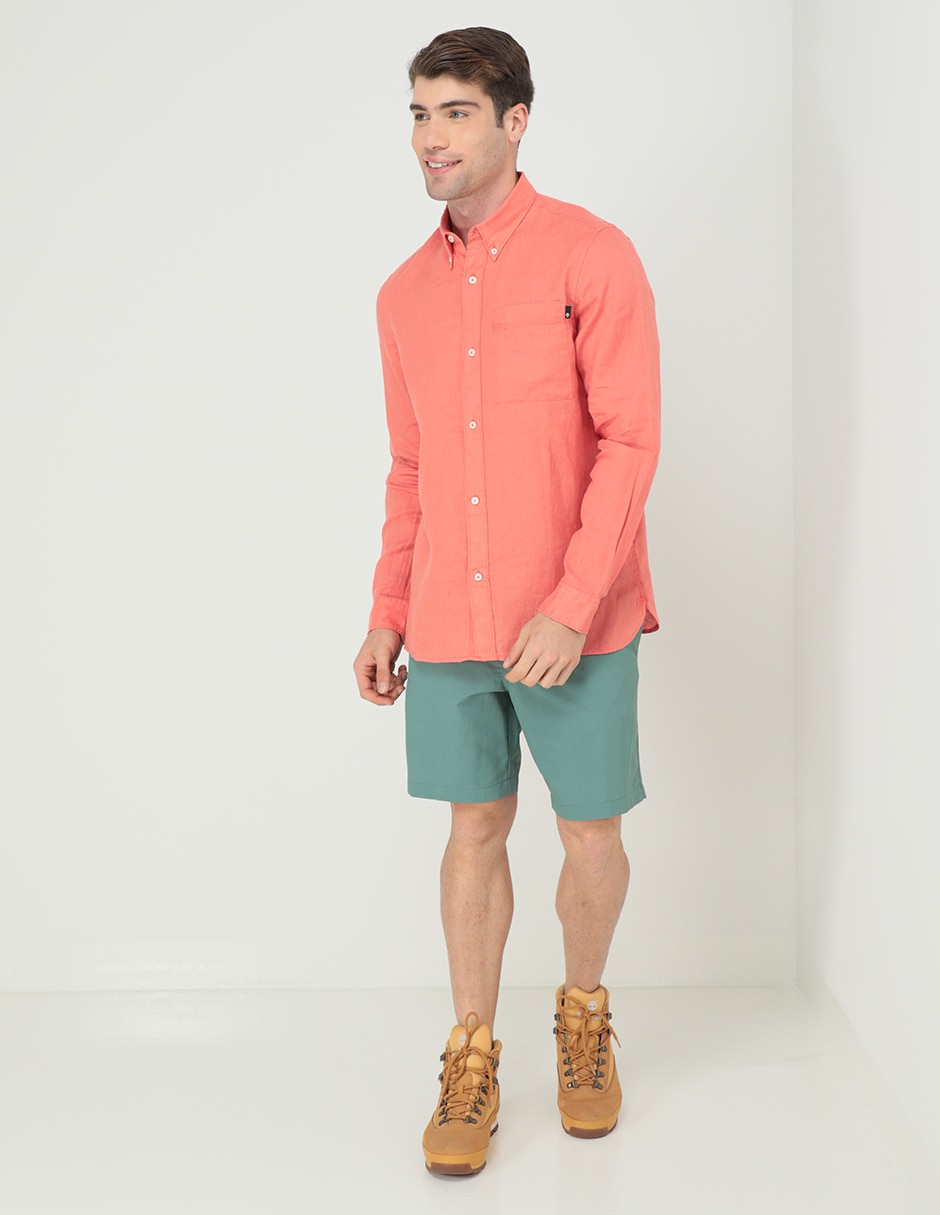 Camisa casual de manga larga para hombre 3