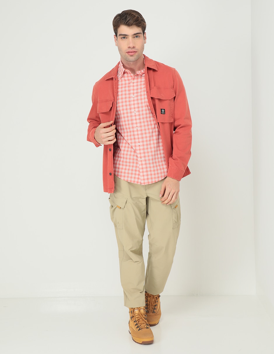 Pants regular con cinta para hombre 3