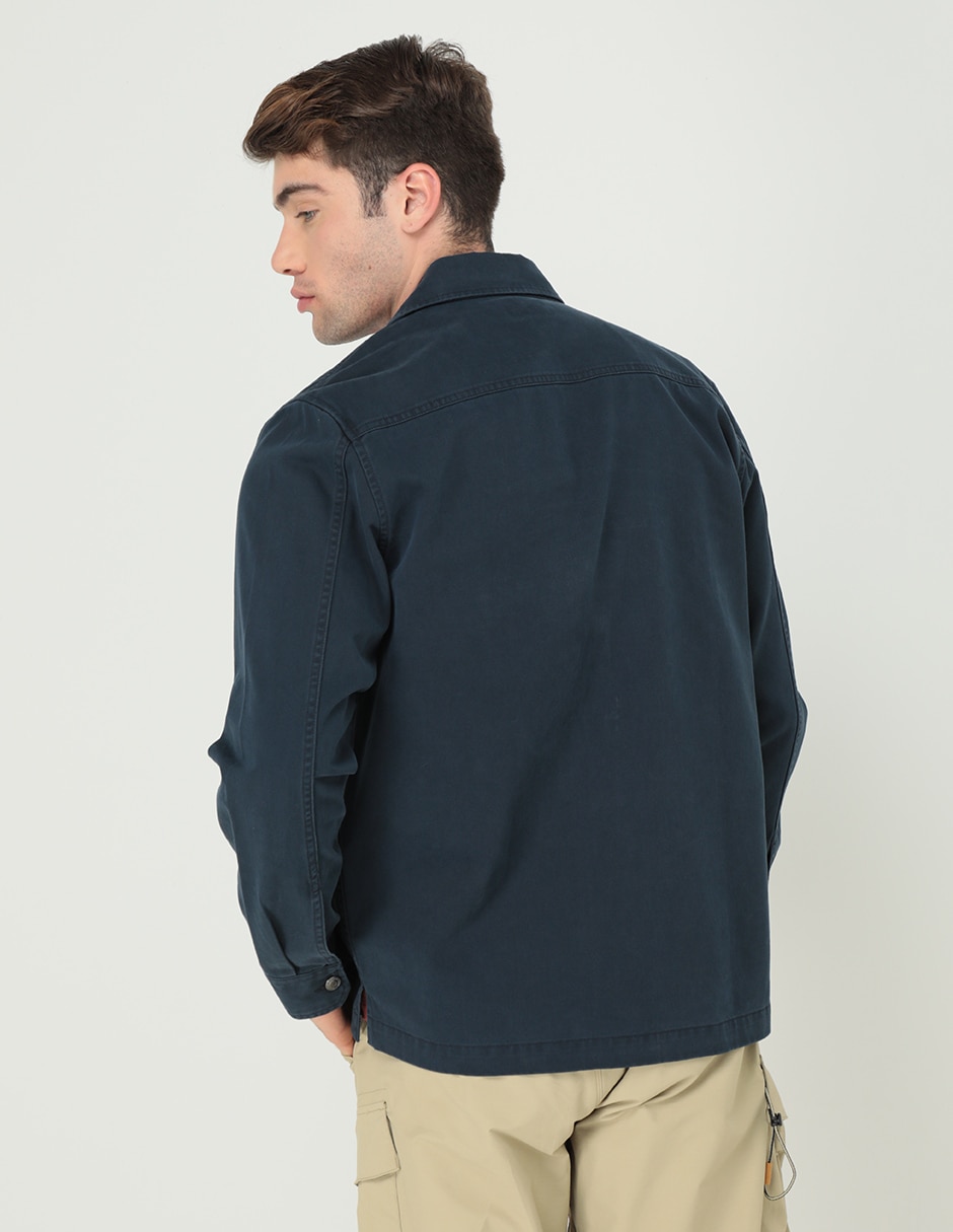Camisa casual de algodón manga larga para hombre 2