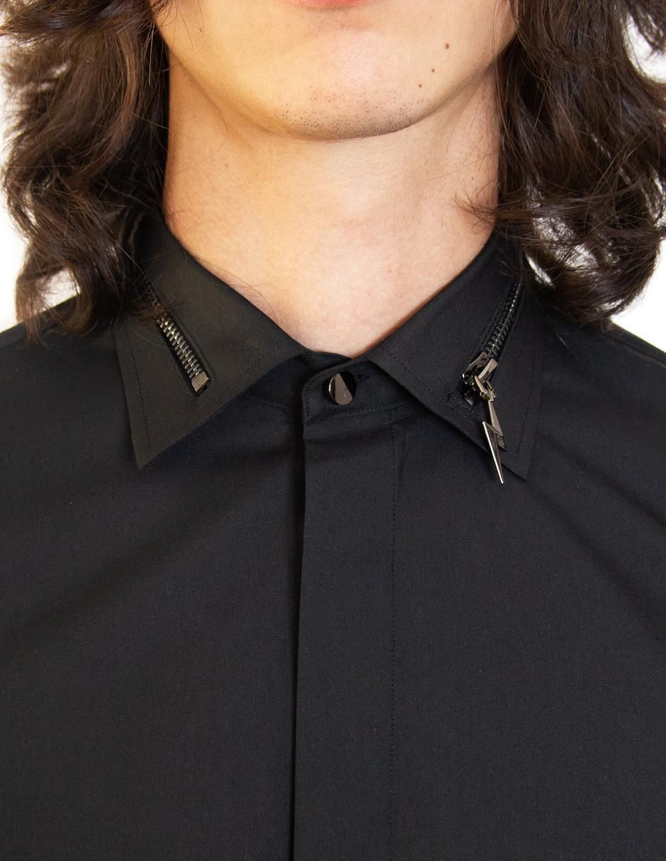 Camisa de vestir de bambú manga larga para hombre 4