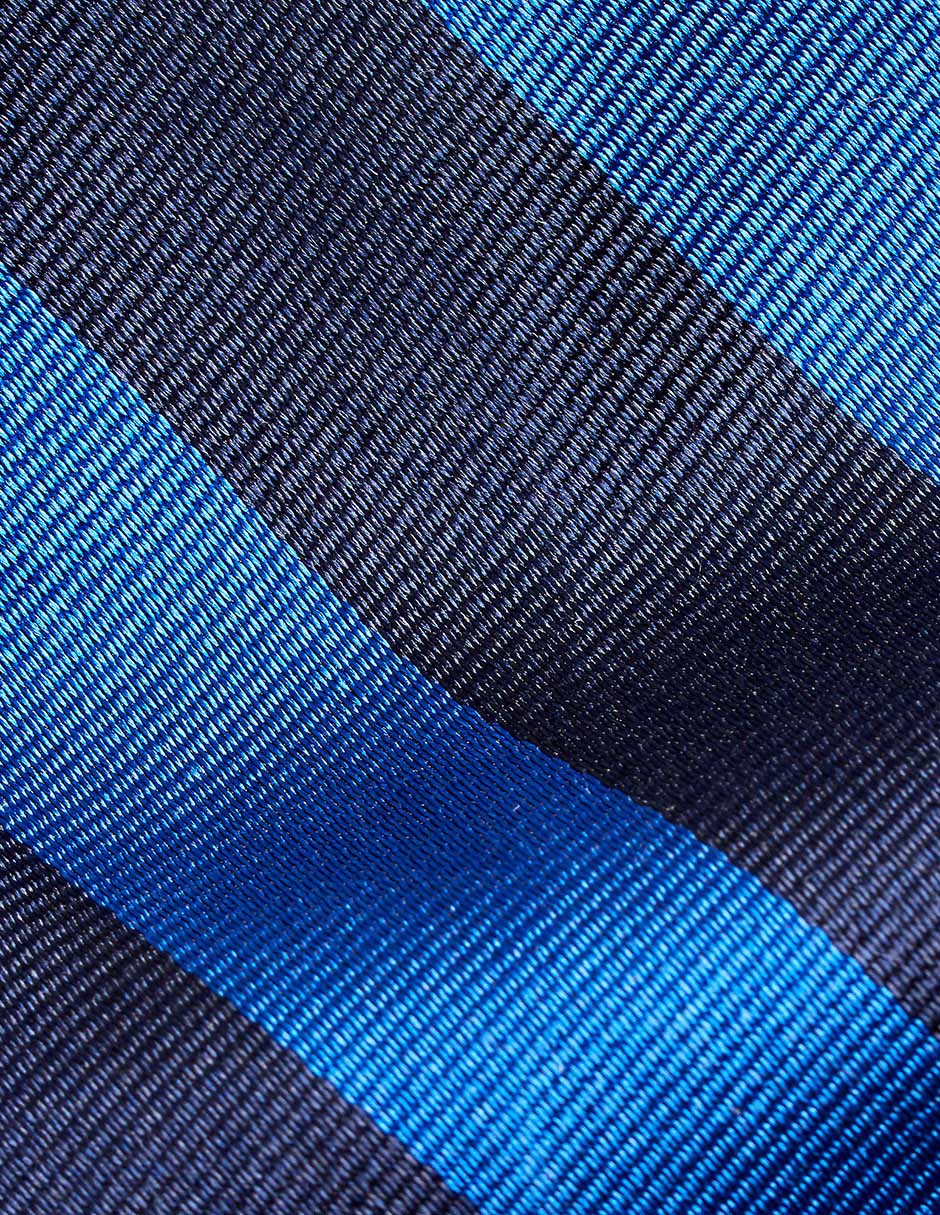 Corbata regular estampado a rayas para hombre 3