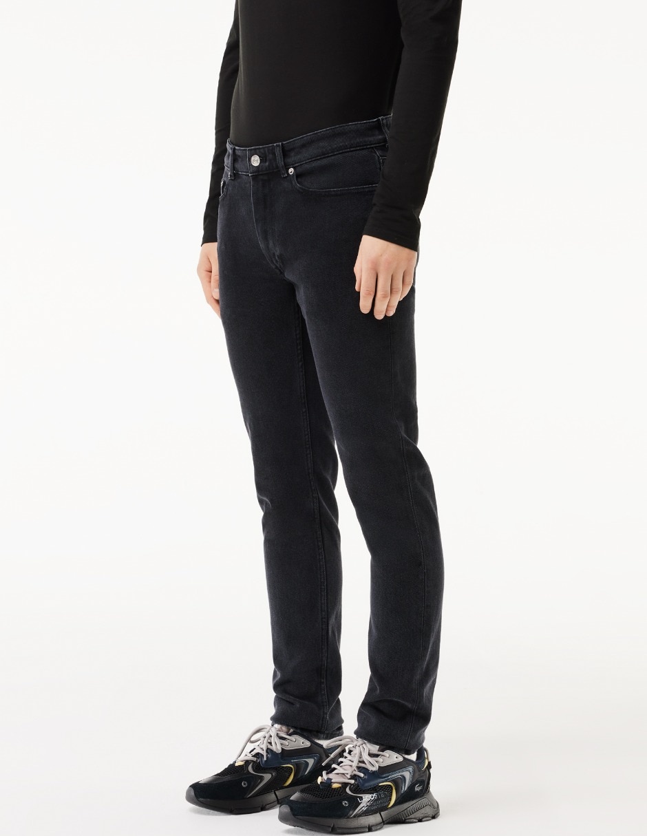 Pantalón slim de algodón para hombre 1