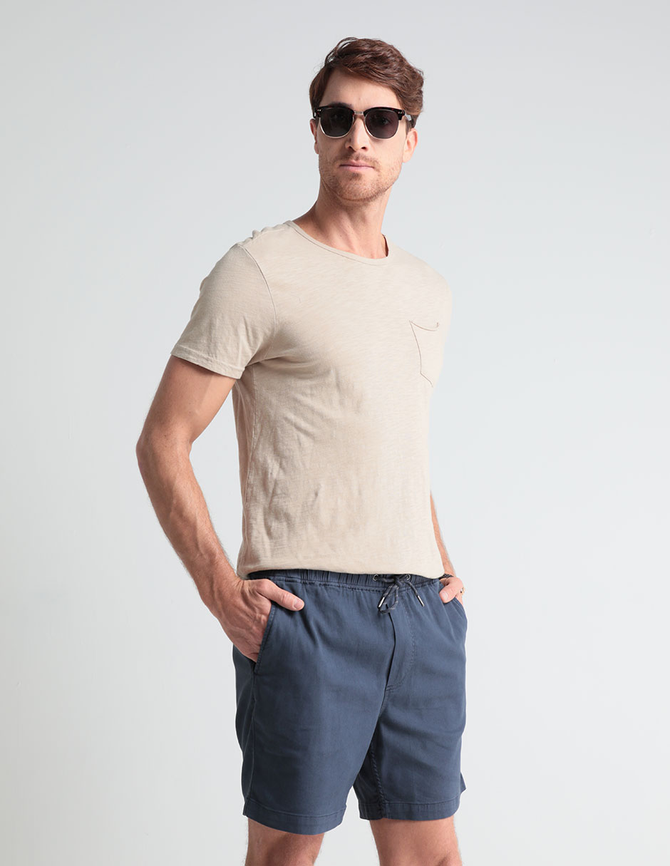 Bermuda de algodón para hombre