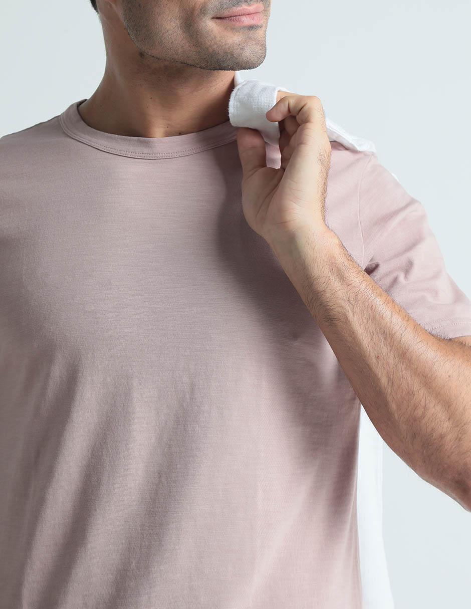 Playera cuello redondo para hombre 4
