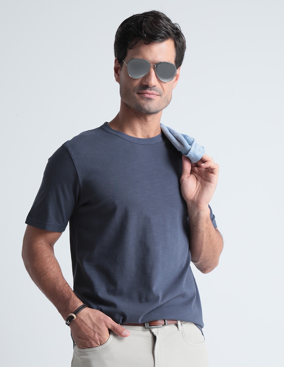 Playera cuello redondo para hombre Playera cuello redondo para hombre