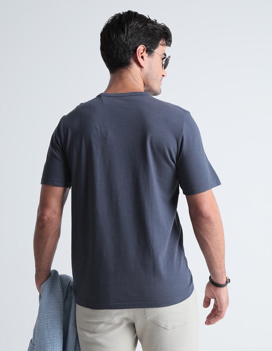 Playera cuello redondo para hombre 2