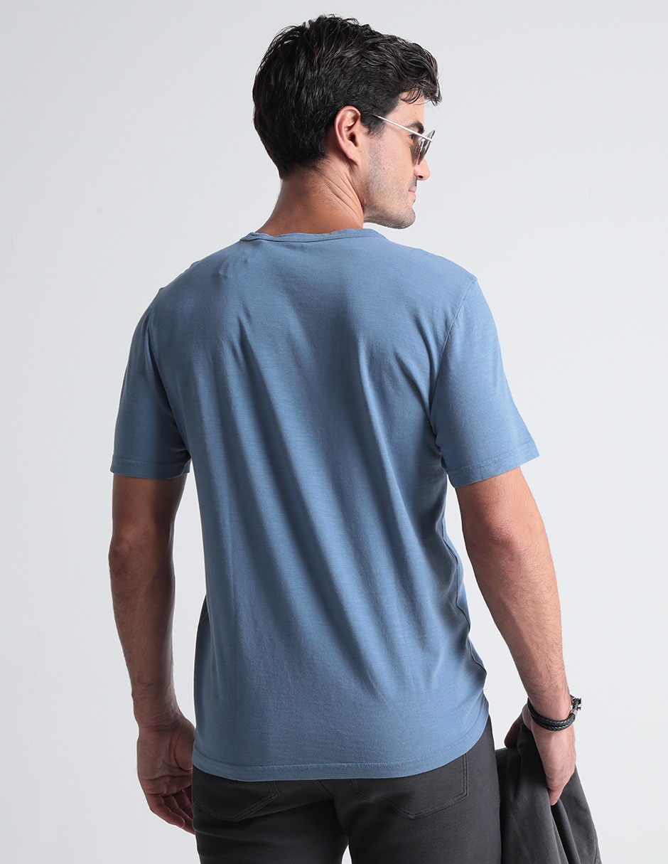 Playera cuello redondo para hombre 2