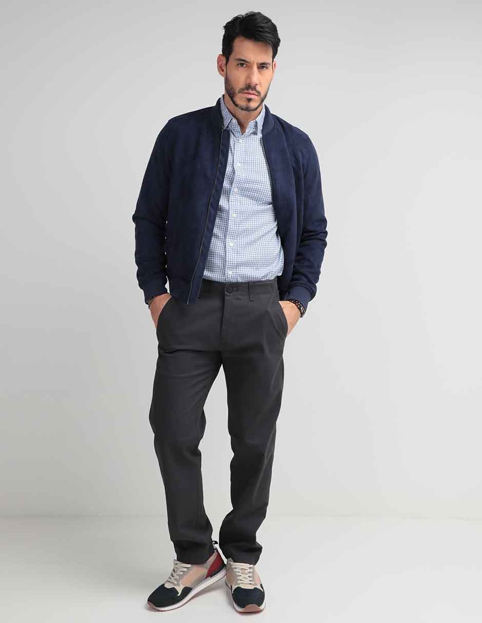 Camisa casual de algodón manga larga para hombre 3