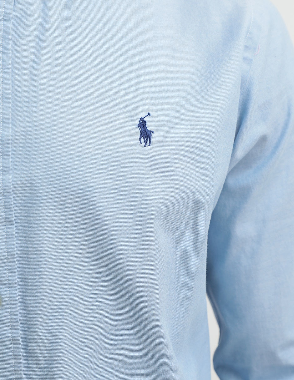 Camisa casual de algodón manga larga para hombre 7