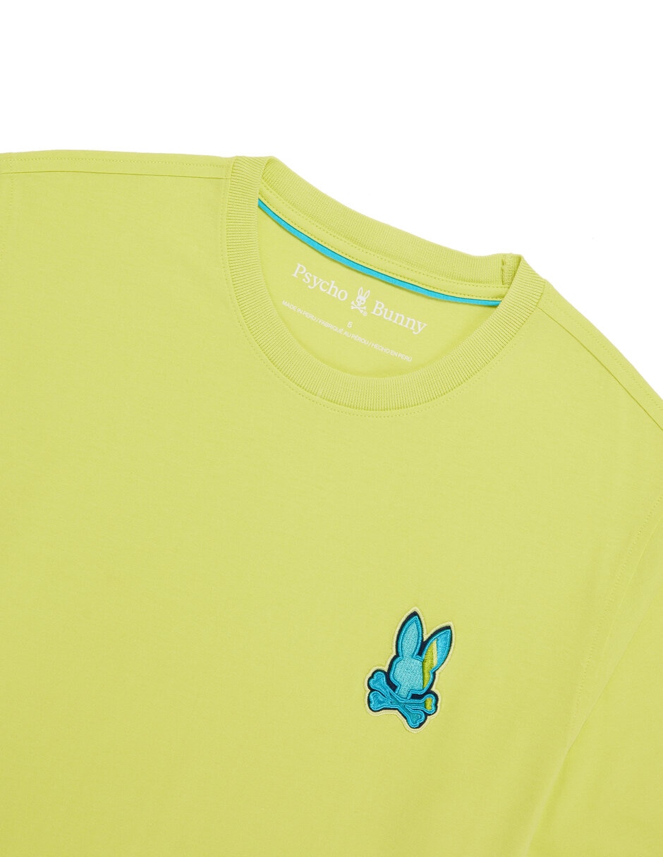 Camiseta Cuello Redondo Paramount Verde Niño , PSYCHO BUNNY, NEW