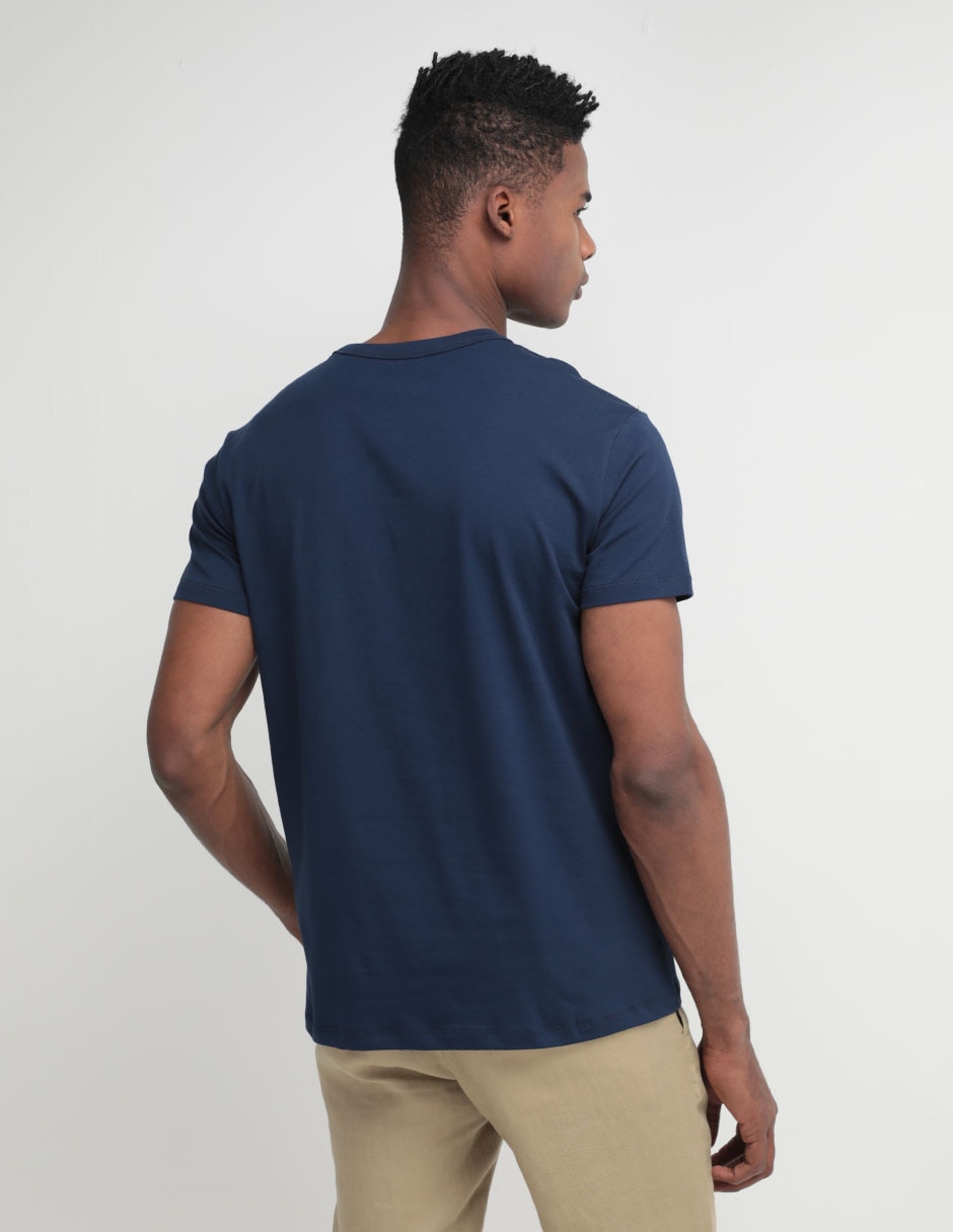 Playera cuello redondo para hombre 2