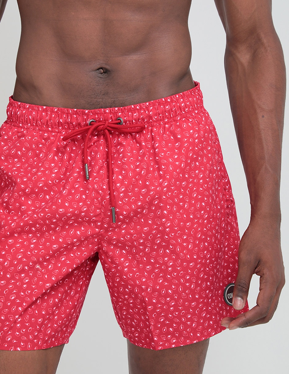 TRAJE DE BAÑO COLMAR 7269 PO, 48, ROJO