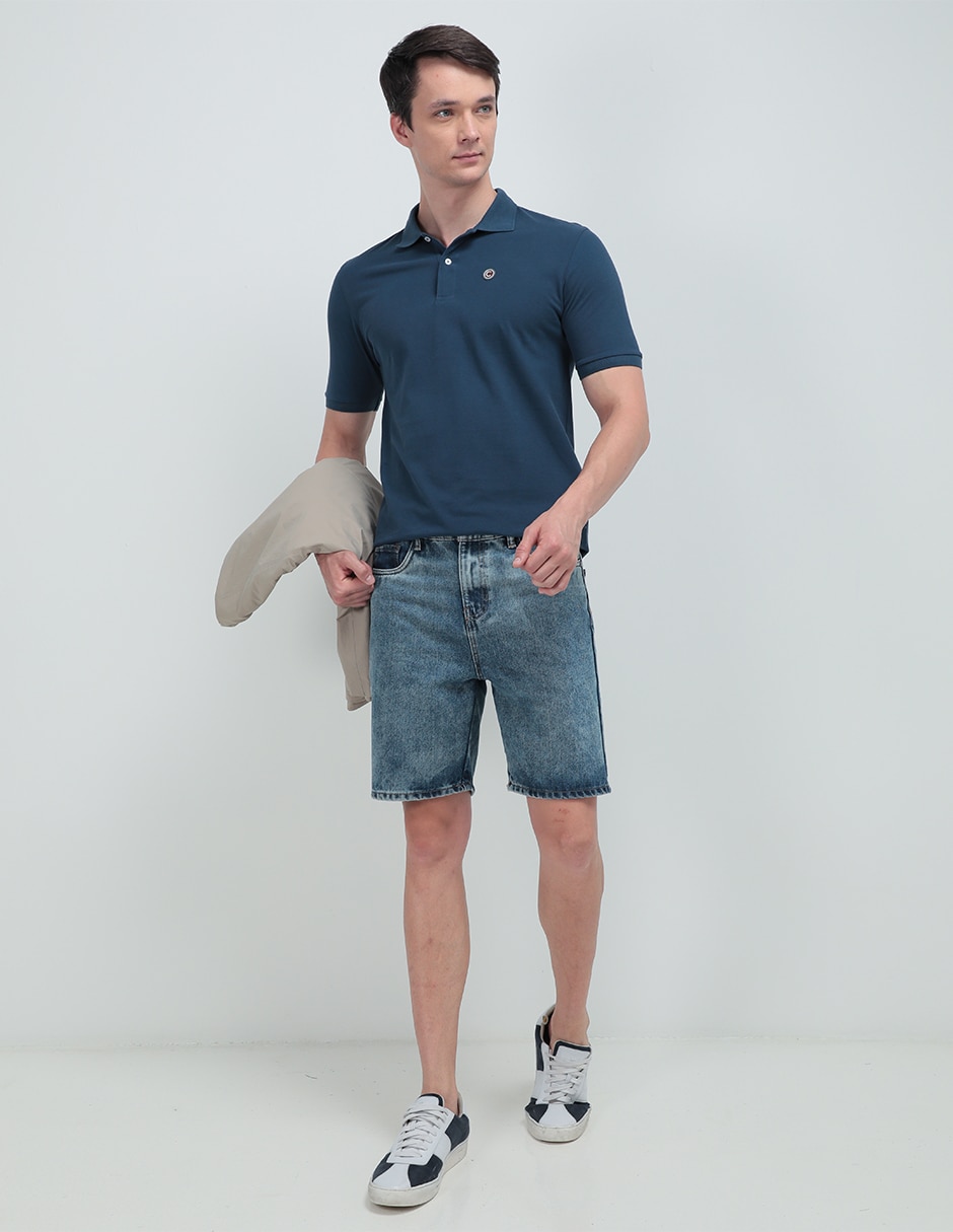 Playera tipo polo para hombre