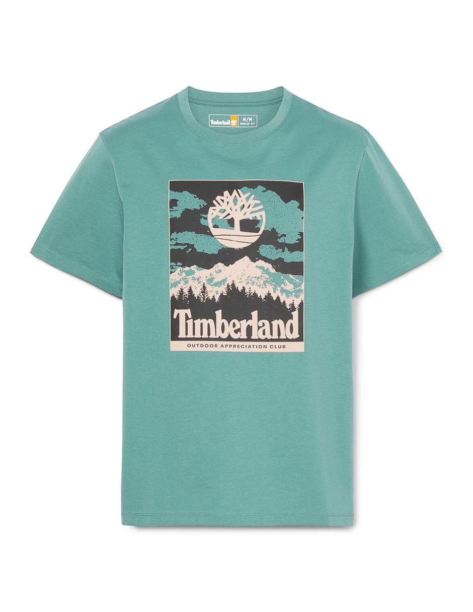 Playera tee cuello redondo para hombre 4
