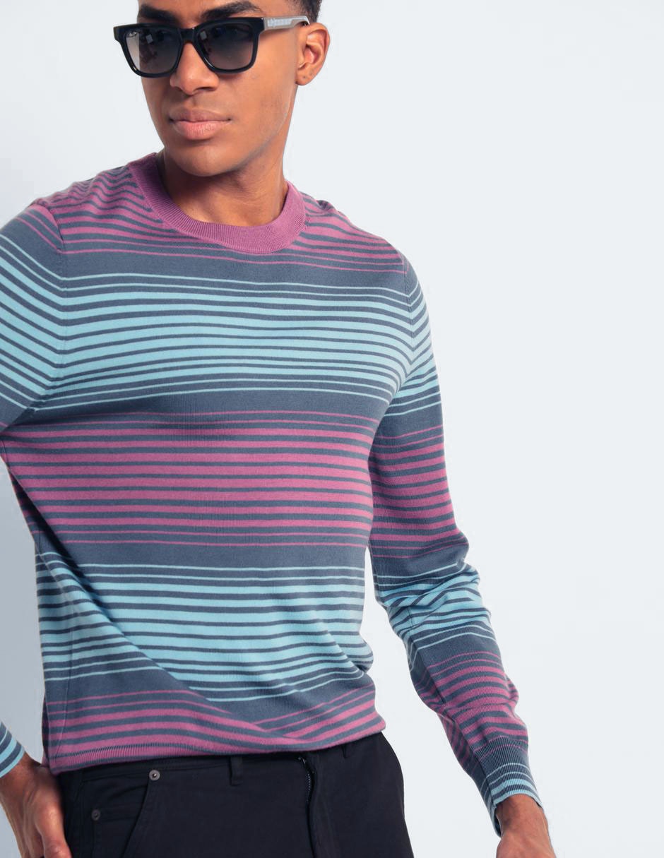 Suéter cuello redondo para hombre 4