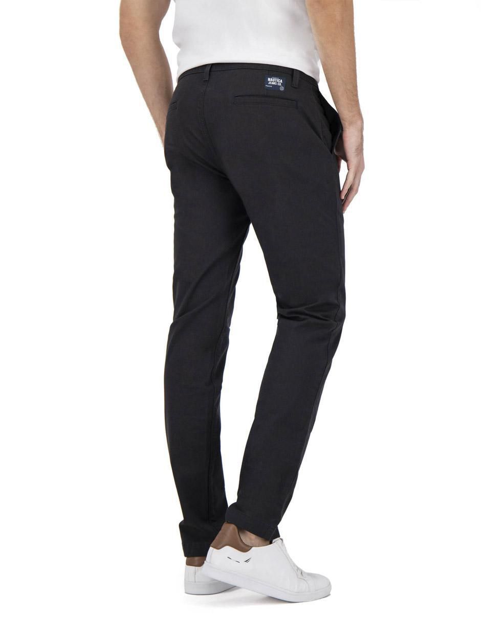 Pantalón casual recto de algodón para hombre 4