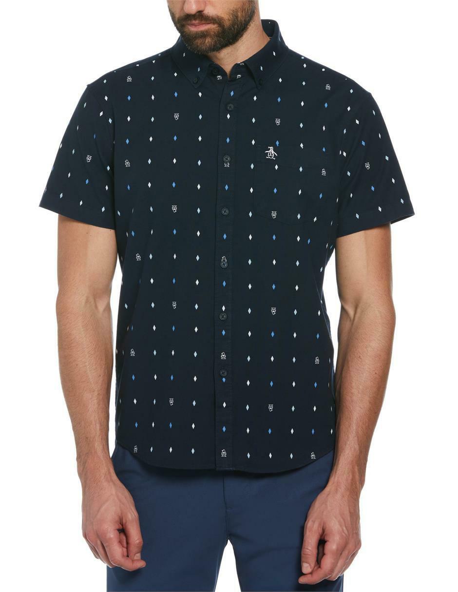 Camisa casual de algodón manga corta para hombre 1