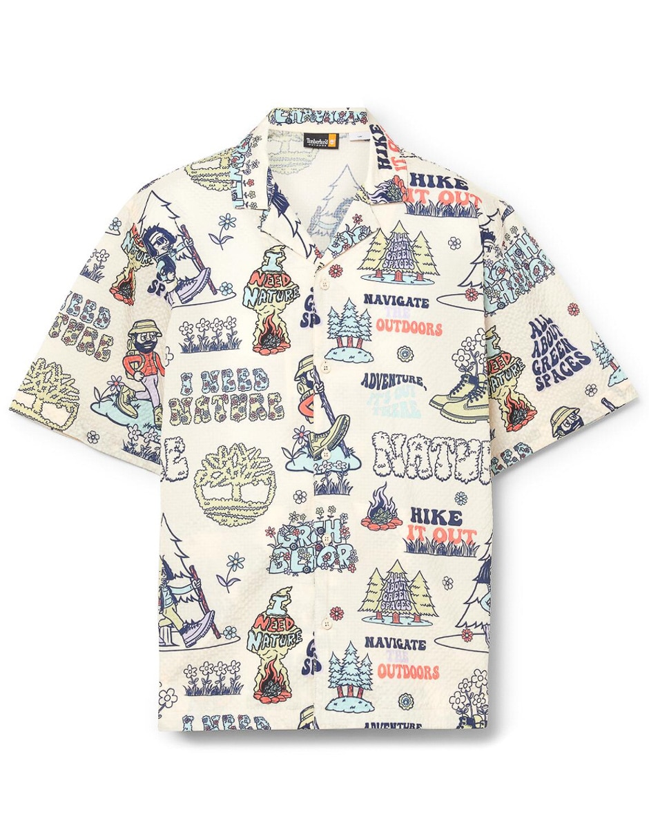 Camisa casual de algodón manga corta para hombre 2