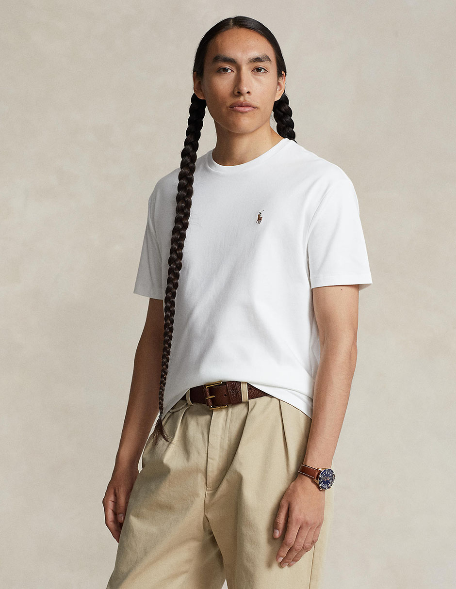 Playera cuello redondo para hombre
