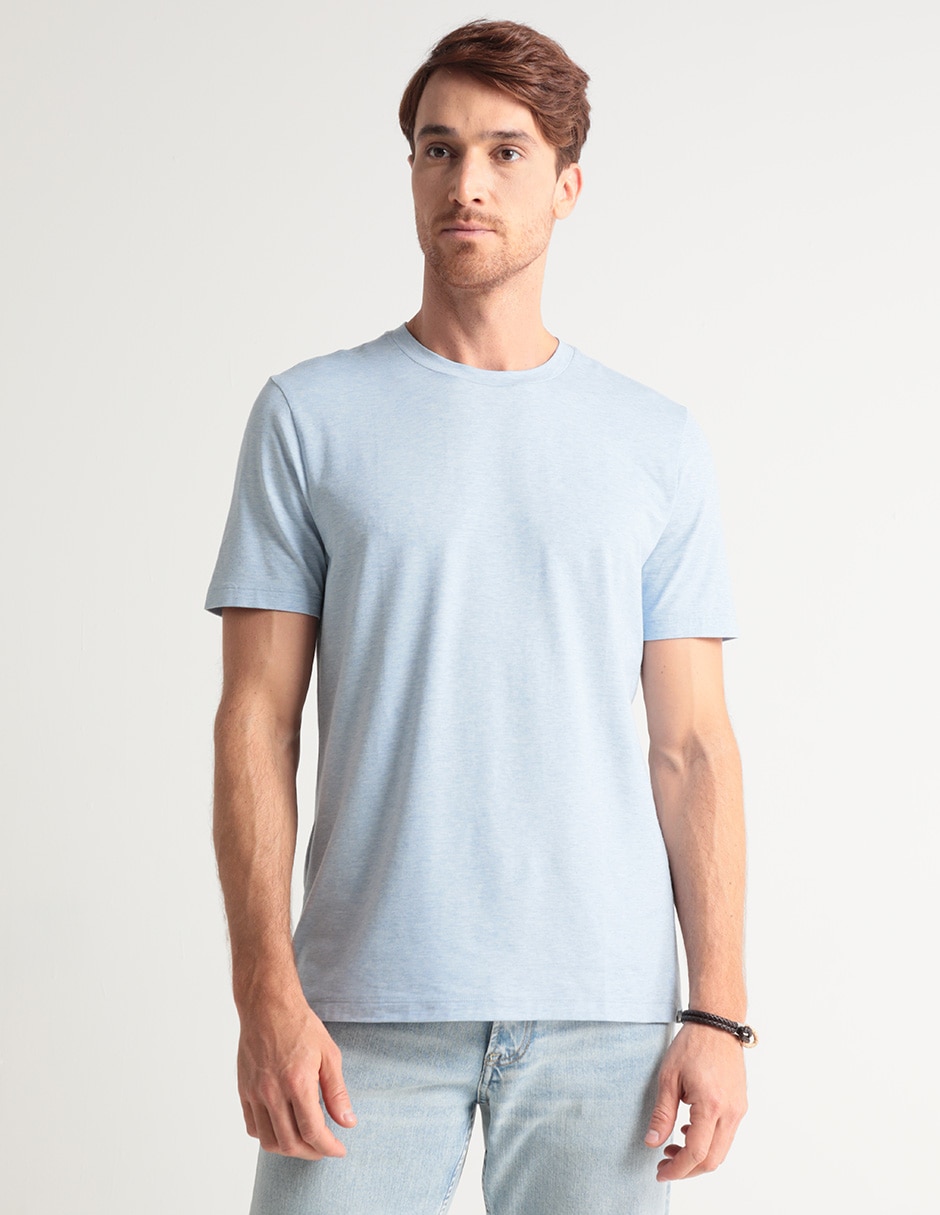 Playera cuello redondo para hombre