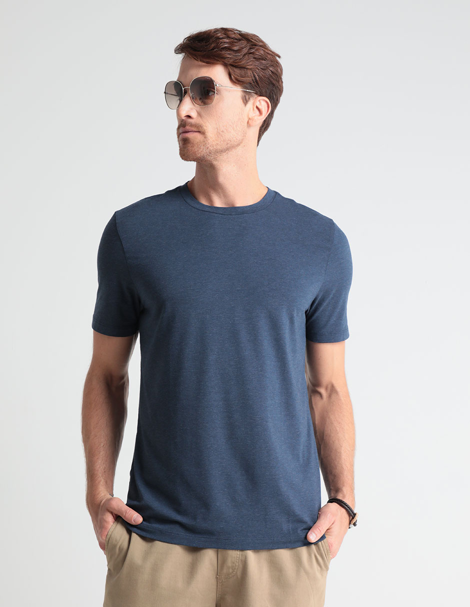Playera cuello redondo para hombre