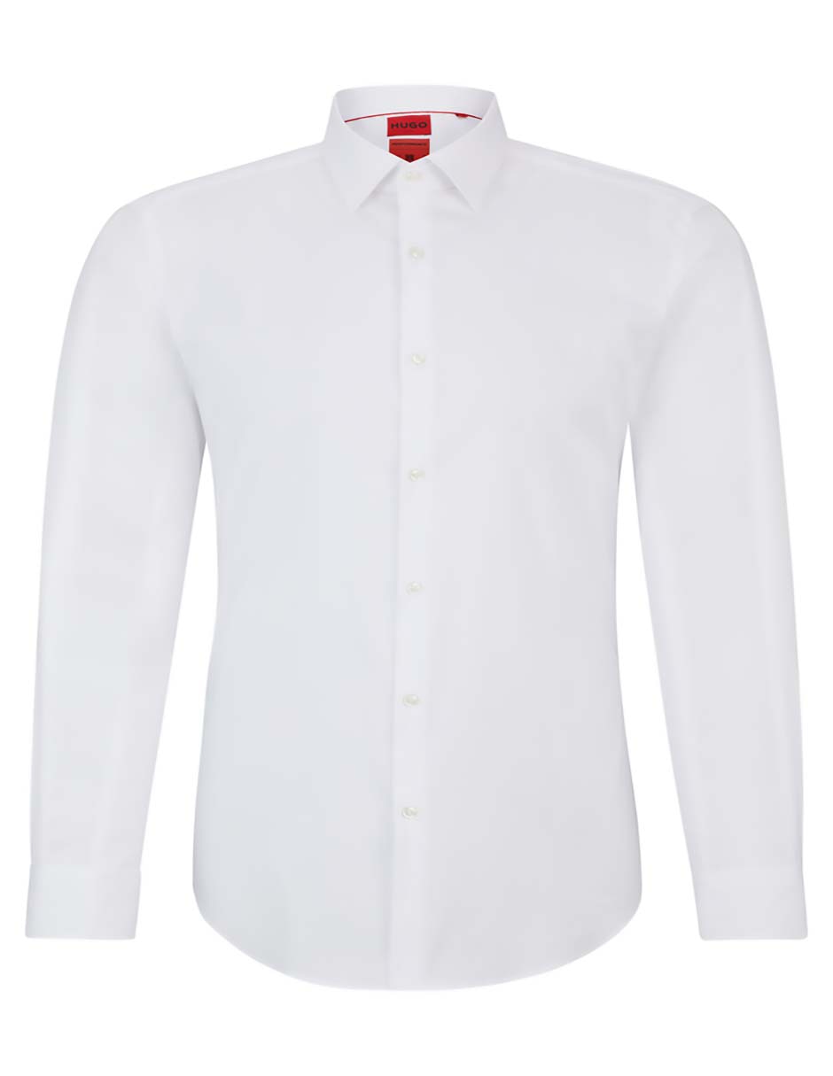 Camisa business casual de algodón manga larga para hombre 5
