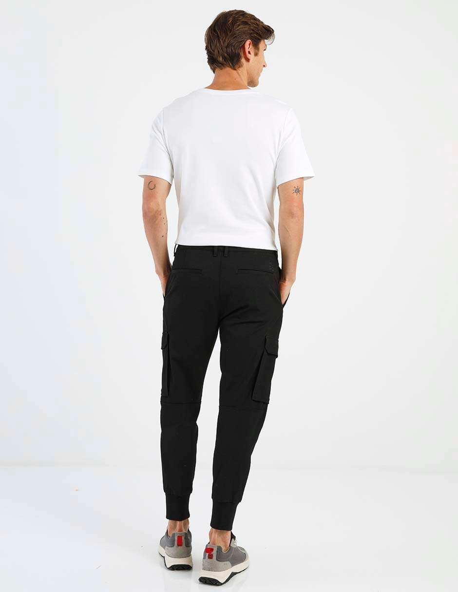 Pantalón recto de algodón para hombre 2