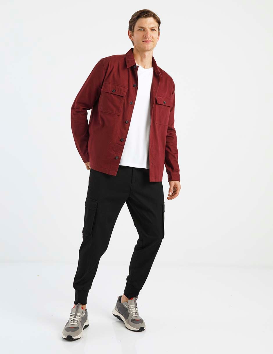 Pantalón recto de algodón para hombre 3