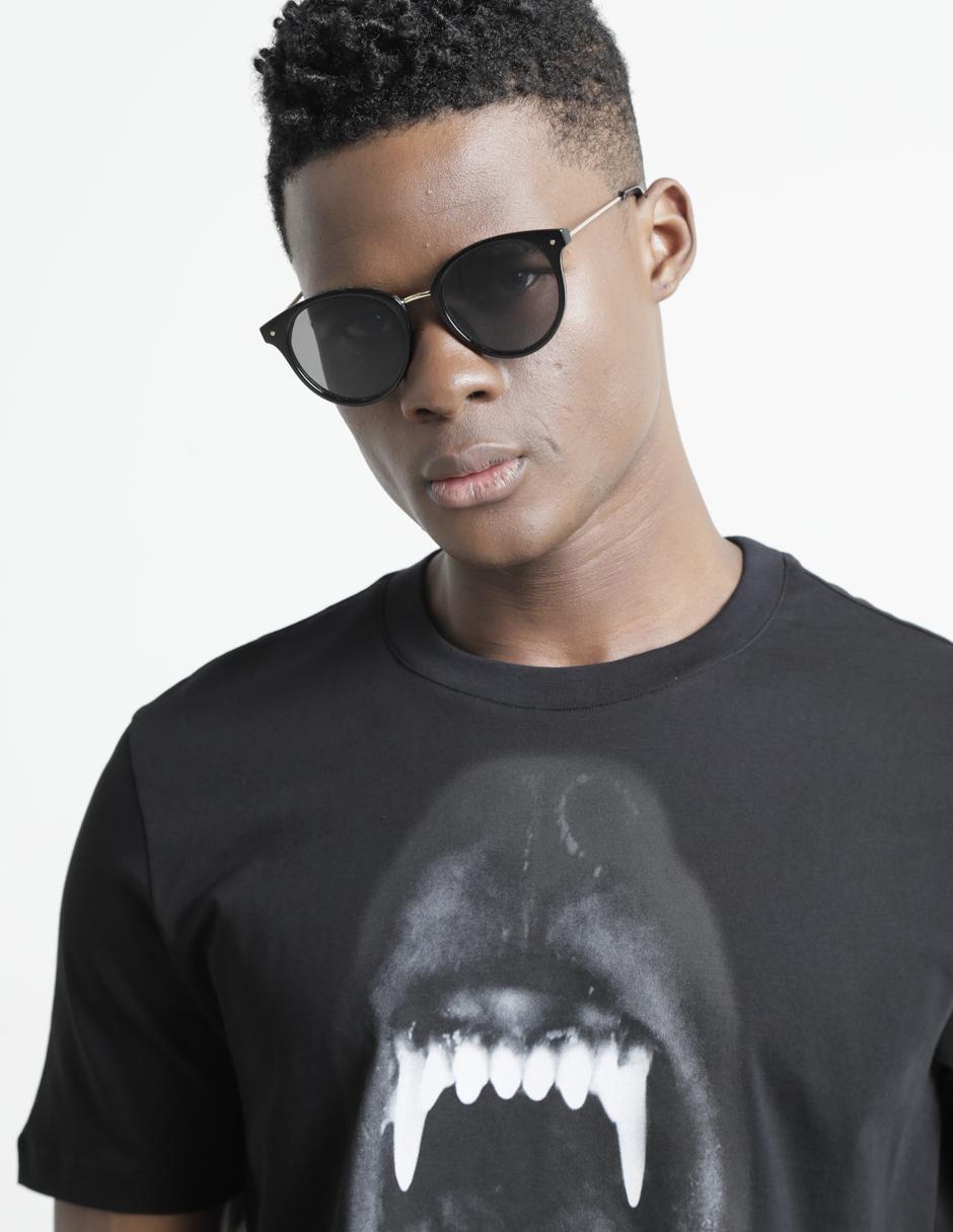 Playera cuello redondo para hombre