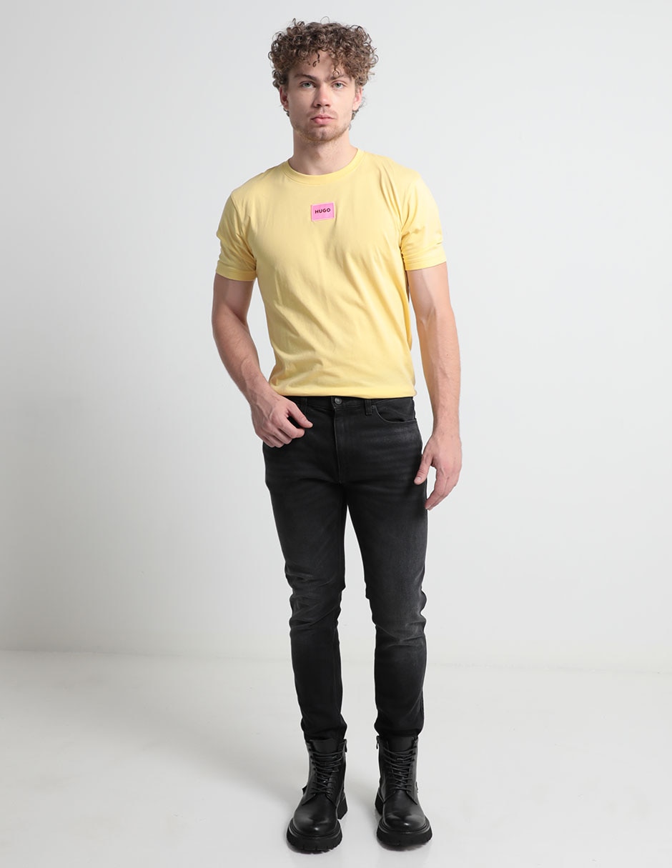 Jeans slim deslavado para hombre 3