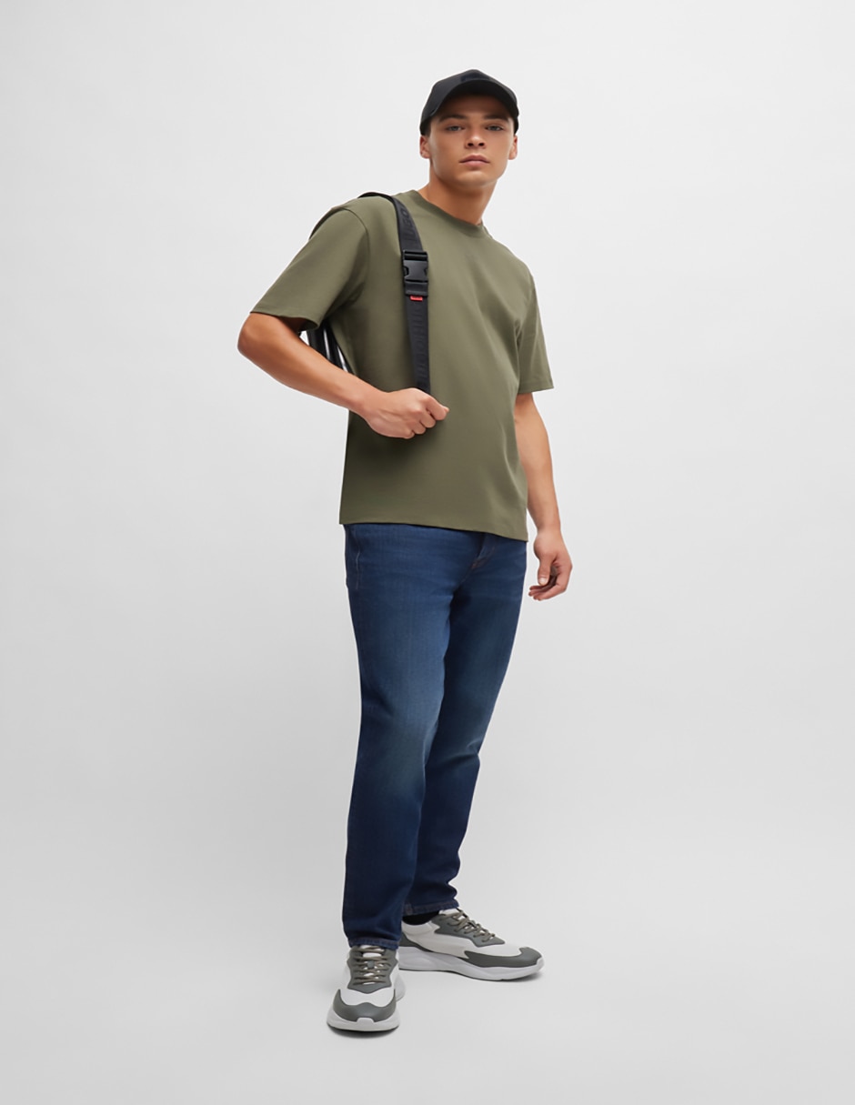 Jeans slim deslavado para hombre 3