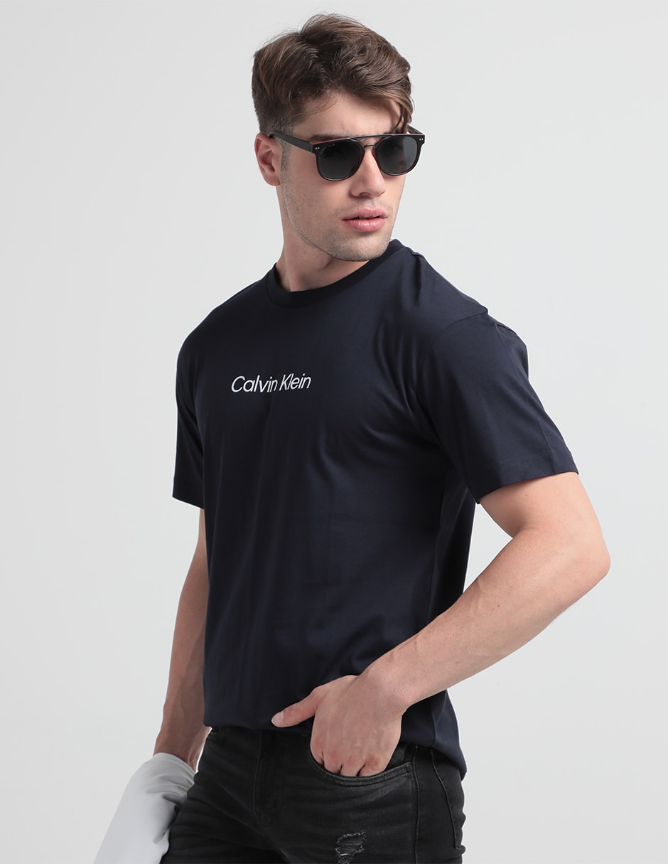 Playera cuello redondo para hombre