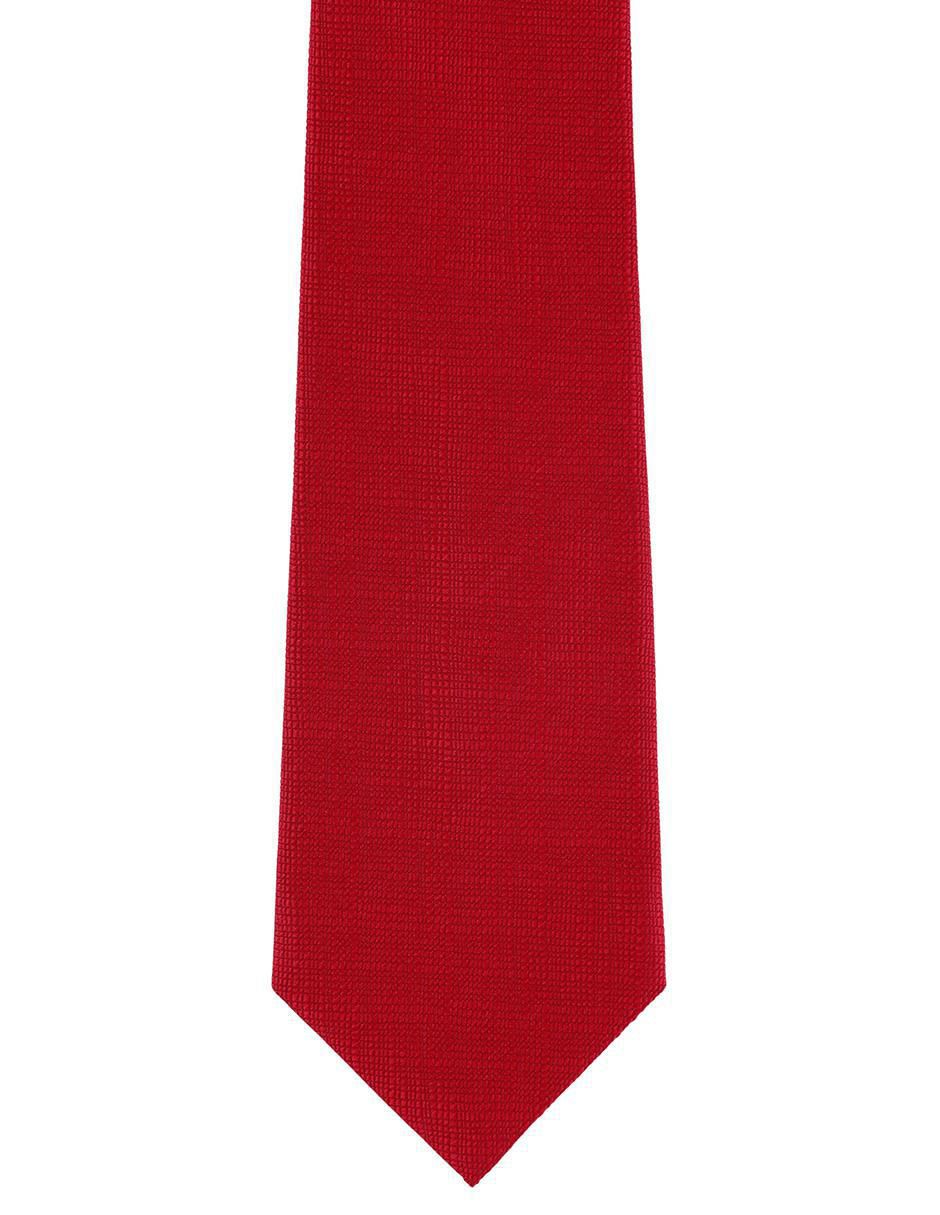 Corbata scappino clásica (+8.5 cm) "de" seda "estampado" liso "para" hombre
