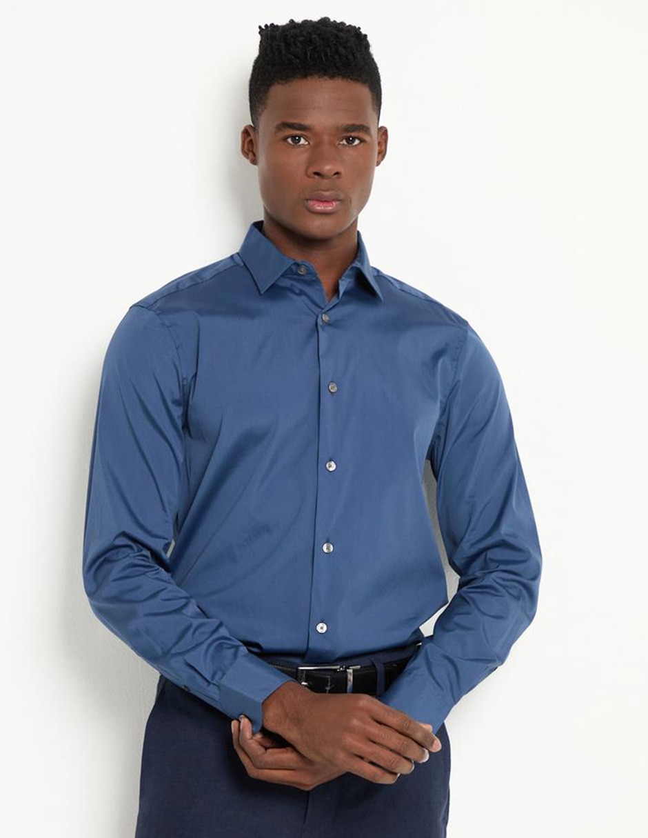 Shirt Perry Ellis Camisas Perry Ellis Camisa Manga Larga Formal