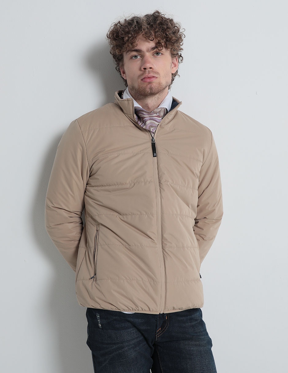 Chamarra casual con bolsillos para hombre 1