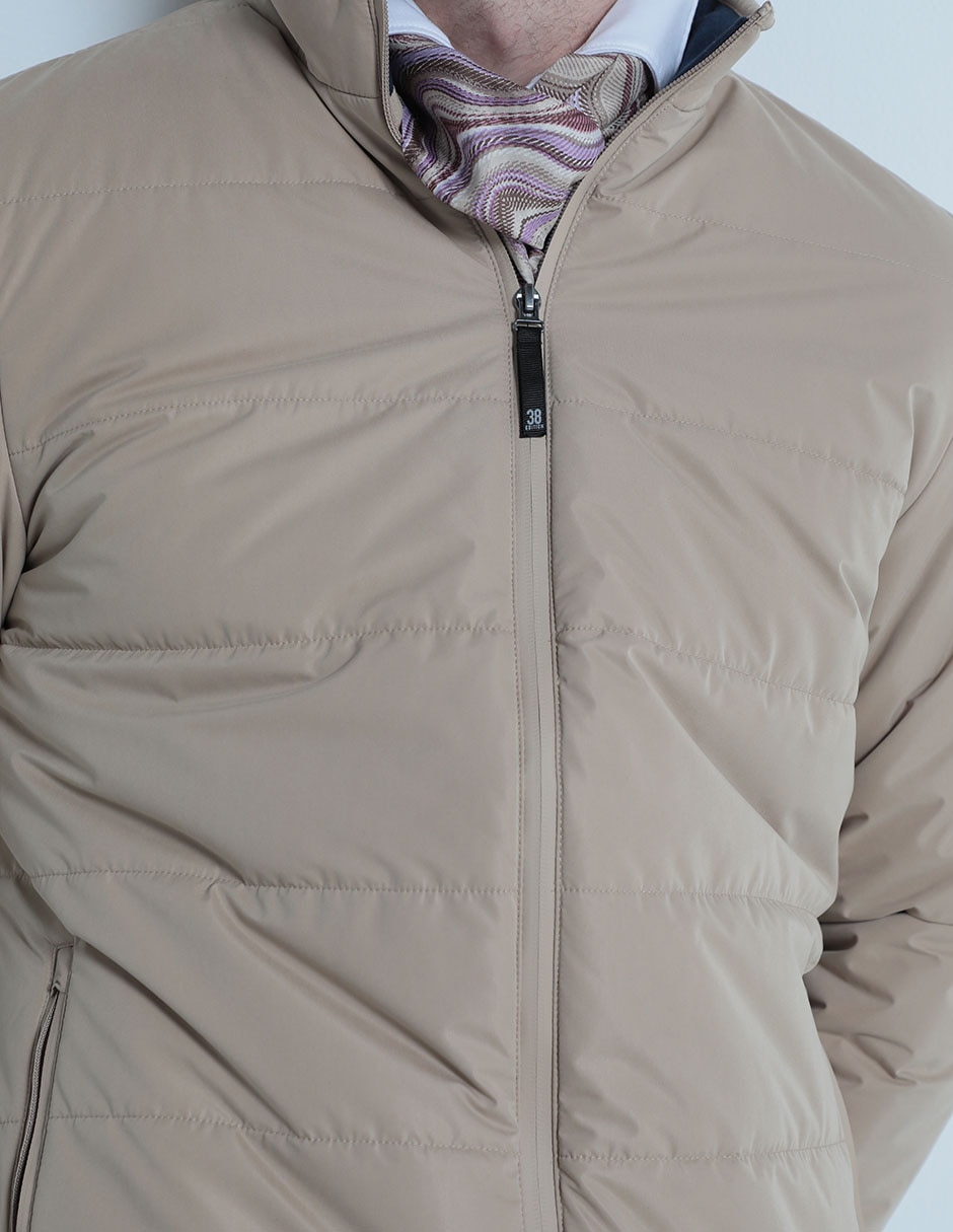 Chamarra casual con bolsillos para hombre