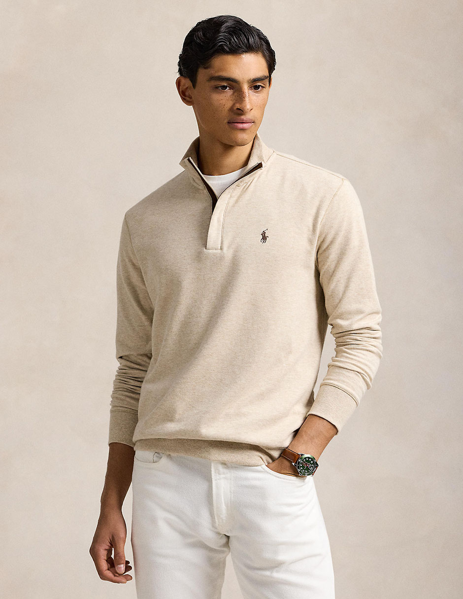 Suéter Polo Ralph Lauren cuello con cierre para hombre Liverpool